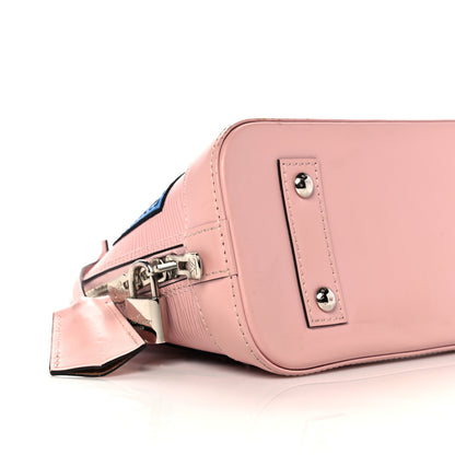 Louis Vuitton Epi Stickers Alma BB Rose Ballerine 8 of 16