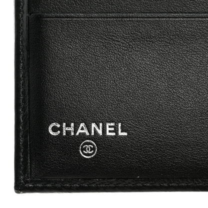 Chanel Calfskin Quilted Mens Small Pour Monsieur Wallet Black 7 of 11