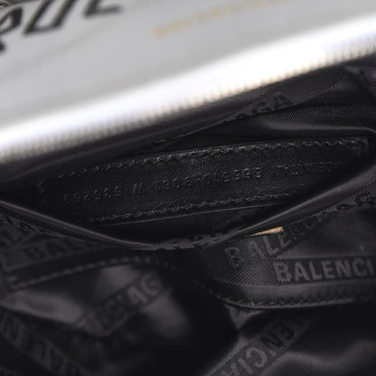 Balenciaga Agneau Arena Graffiti All Over XXS Souvenir Belt Bag White Multicolor 6 of 9