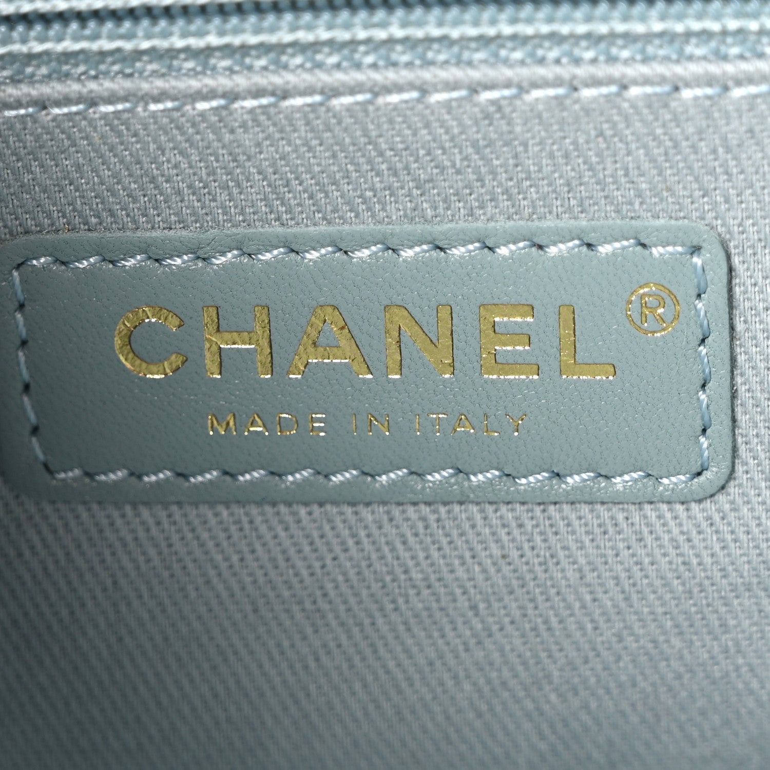 Chanel Caviar Quilted Small Business Affinity Flap Light Blue 6 of 10