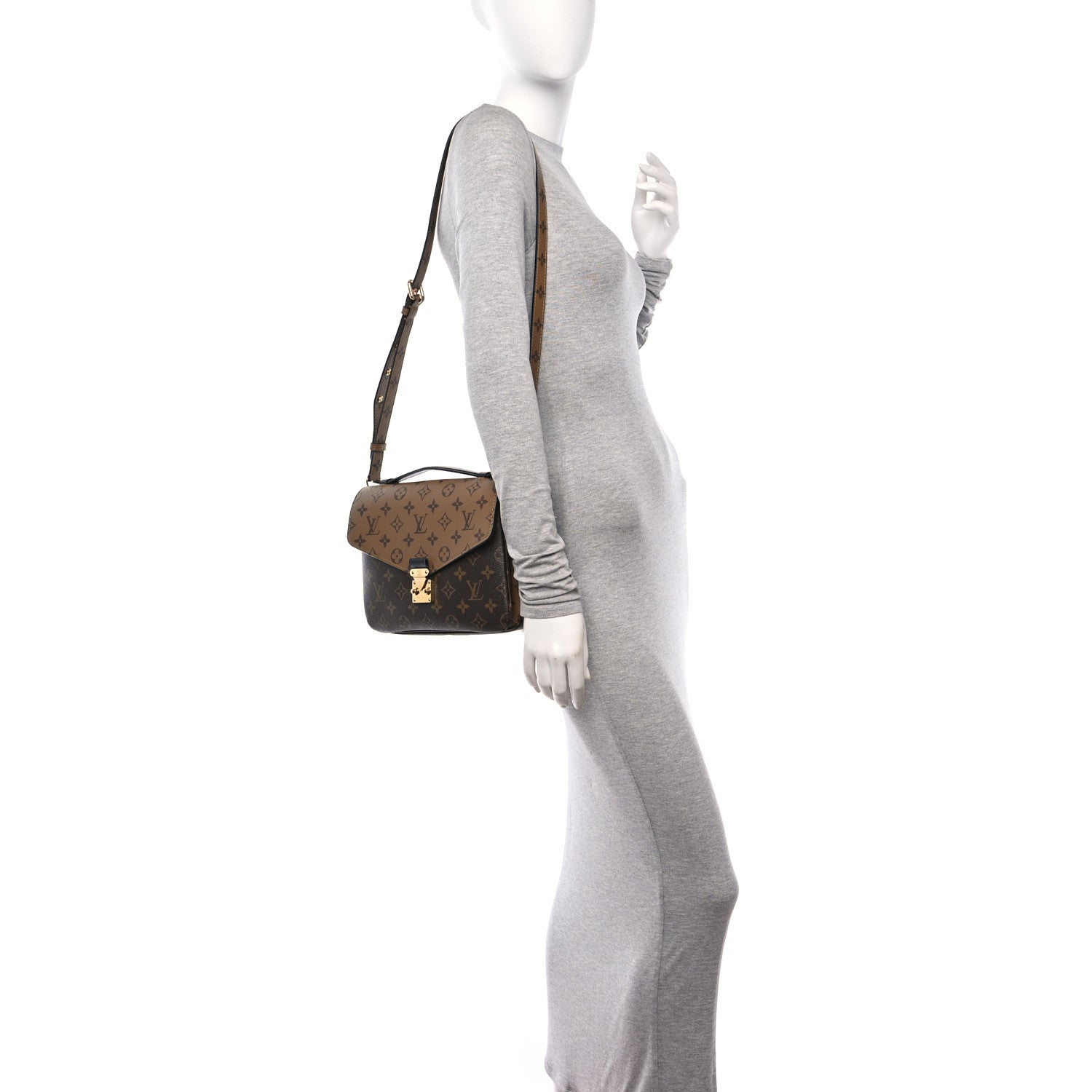 Louis Vuitton Reverse Monogram Pochette Metis 3 of 16