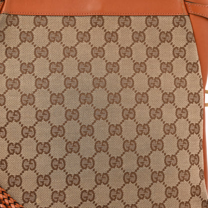 Gucci Monogram Braided Shoulder Bag Brown 11 of 11
