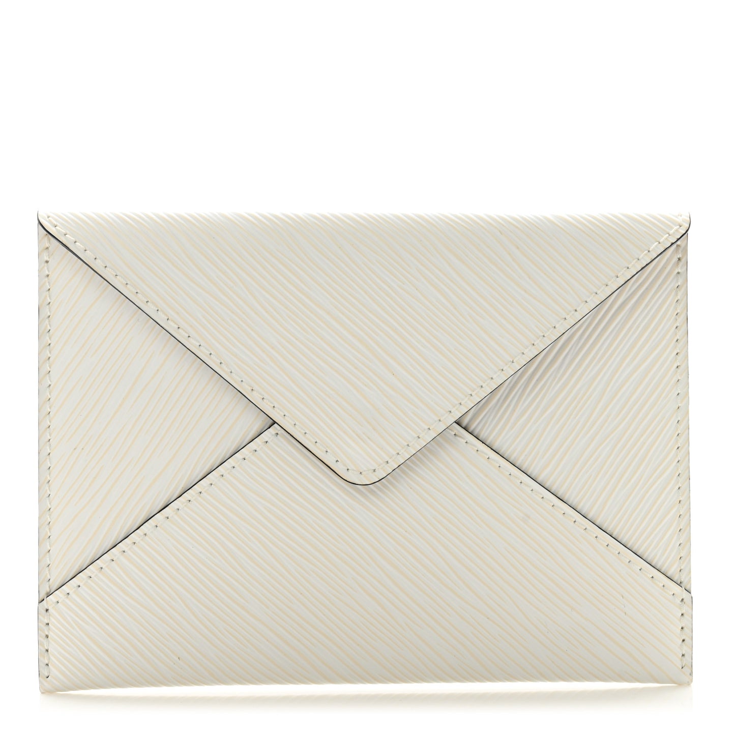 Epi Invitation Envelope Clutch White