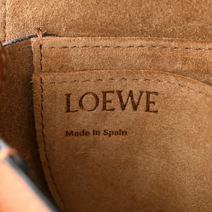 Loewe Grained Calfskin Mini Gate Crossbody Bag Caramel Pecan 6 of 10