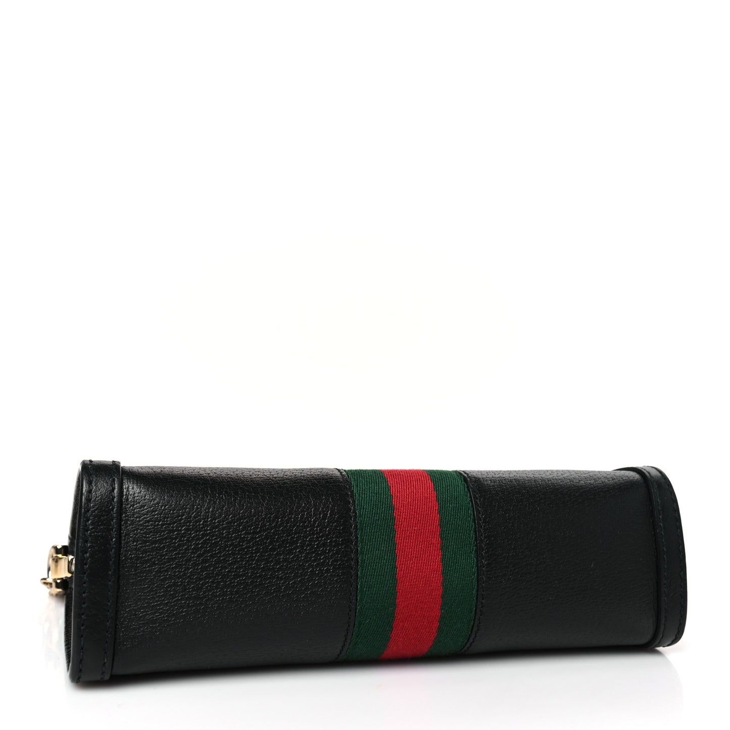 Calfskin GG Web Small Ophidia Chain Shoulder Bag Black