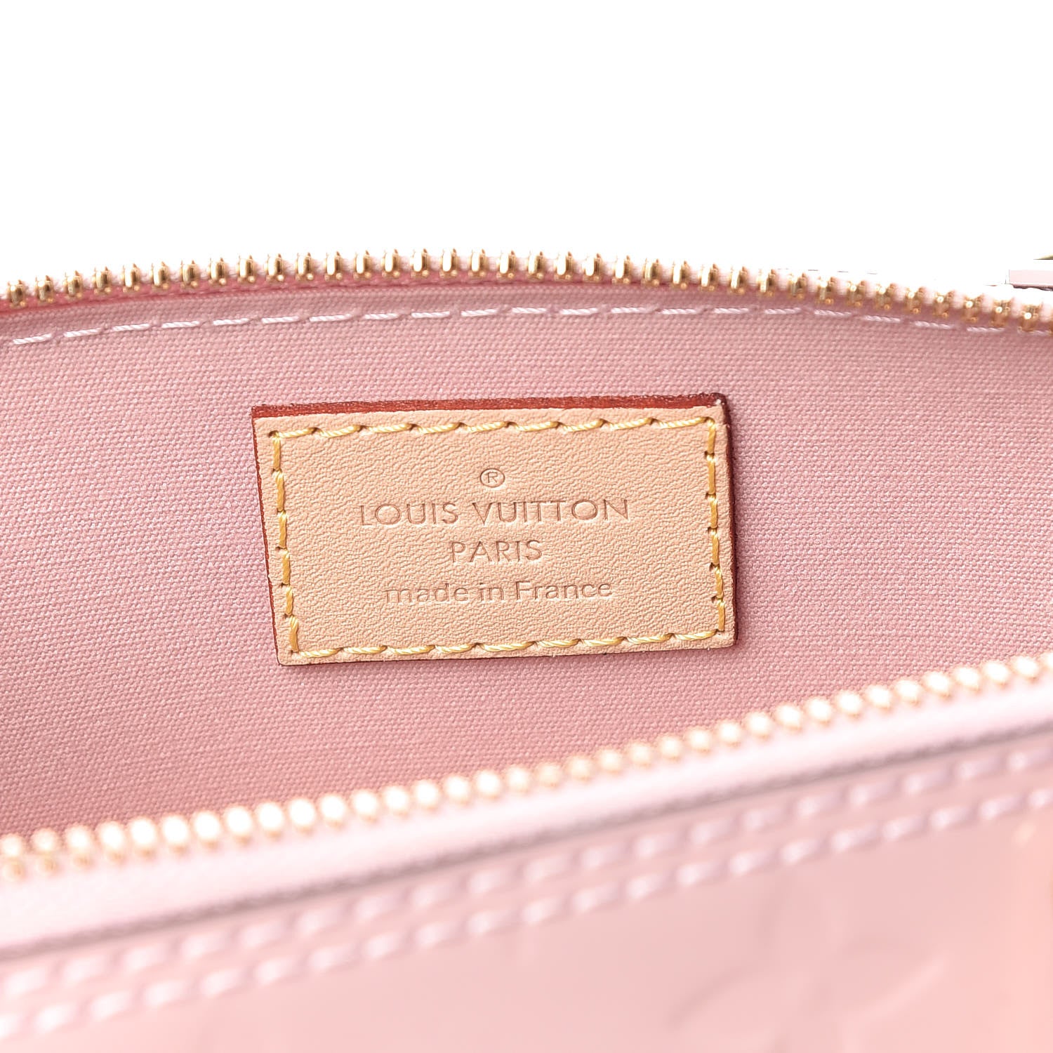 Louis Vuitton Vernis Alma BB Rose Ballerine 6 of 9