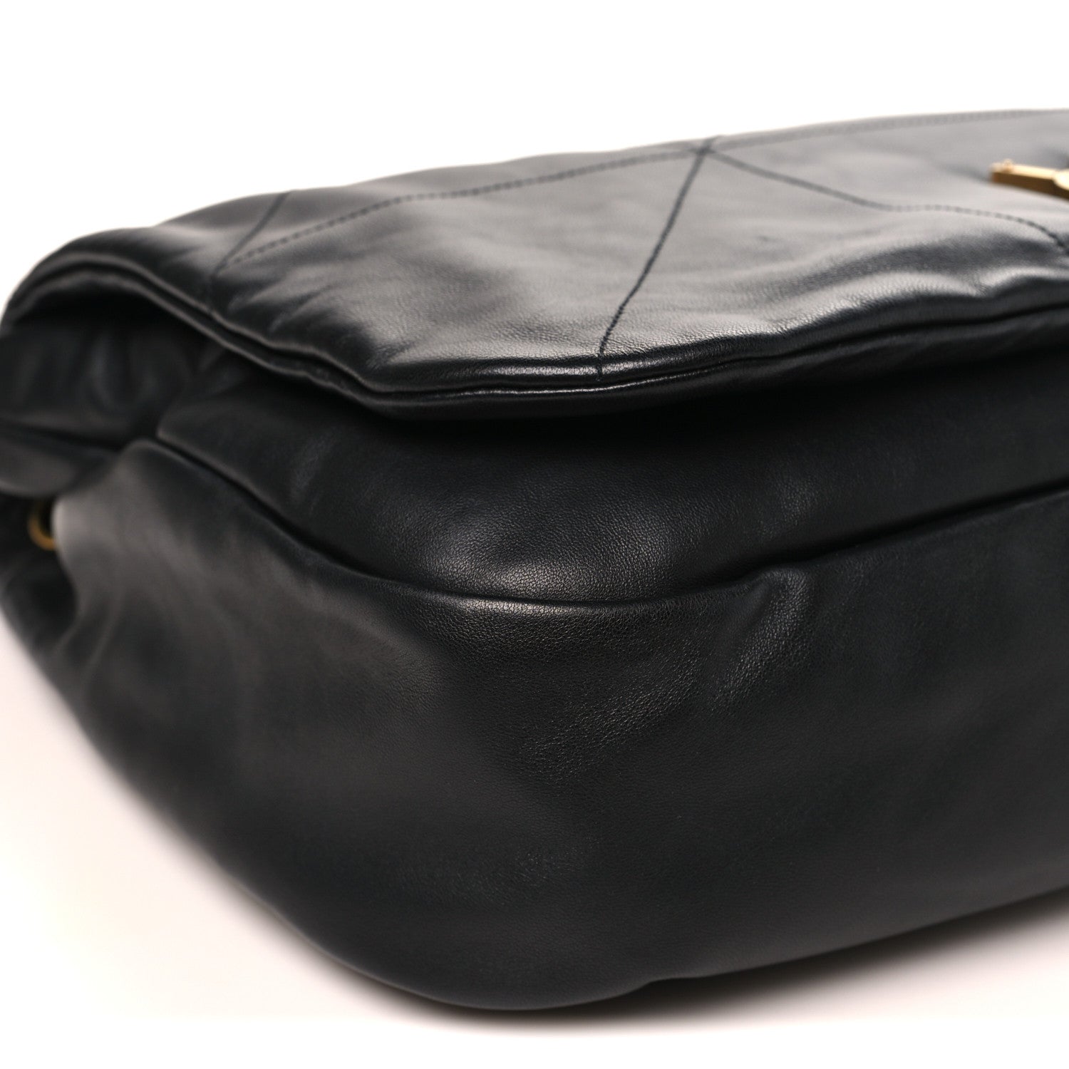 Saint Laurent Lambskin Matelasse Monogram Large Jamie 4.3 Black 9 of 10