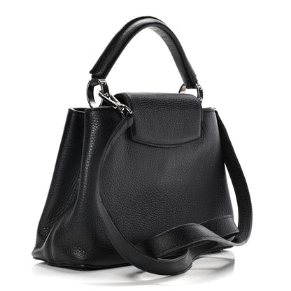 Louis Vuitton Taurillon Capucines Black 2 of 17