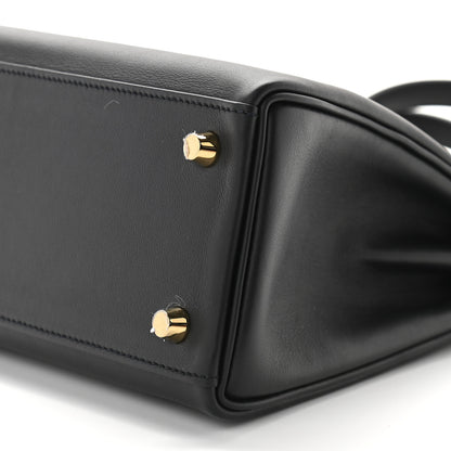 Hermes Swift Kelly Retourne 25 Black 8 of 10