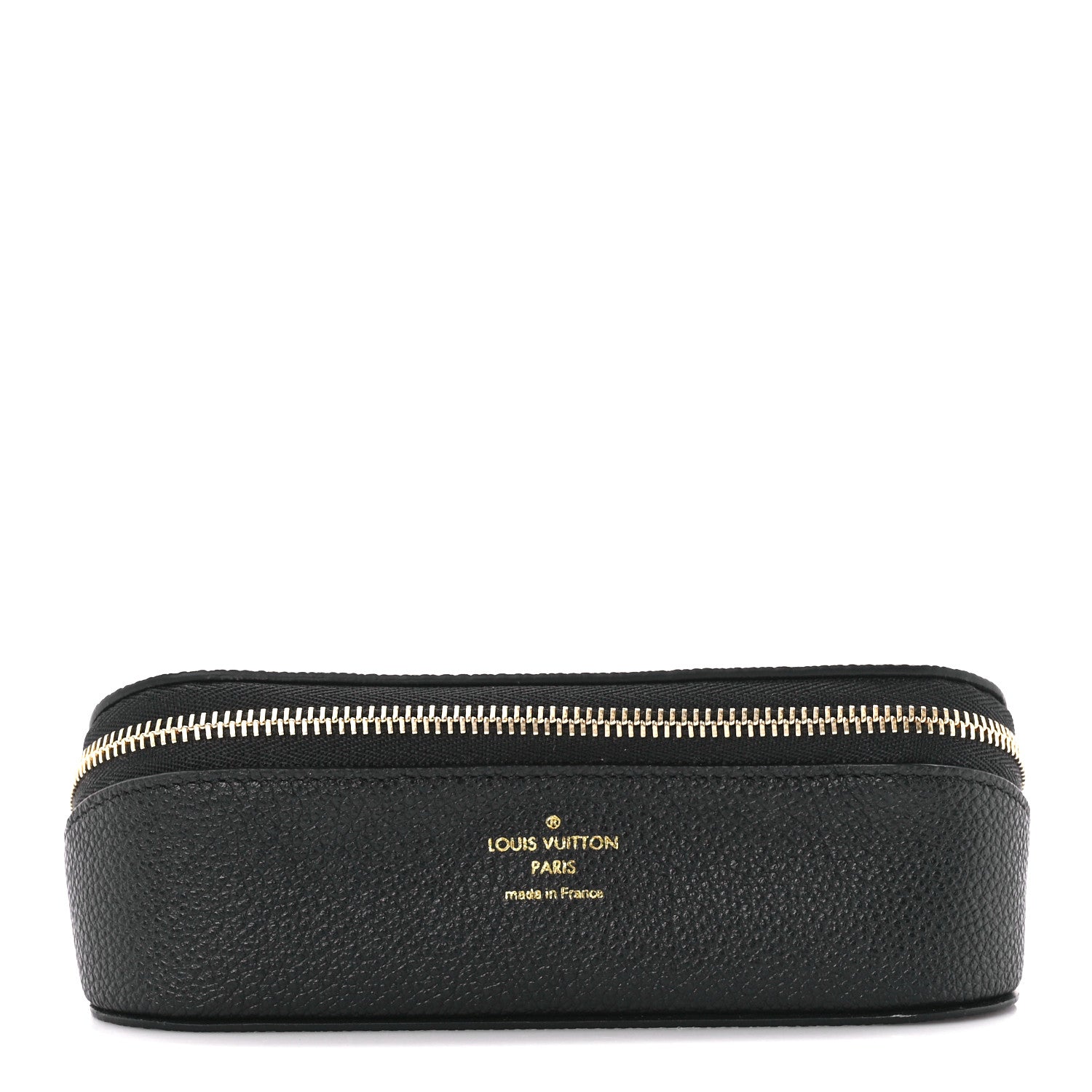 Louis Vuitton Empreinte Monogram Giant Sunglasses Pouch GM Black Beige 1 of 11