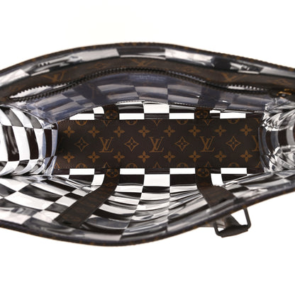 Louis Vuitton PVC Monogram Chess Sac Plat 5 of 9
