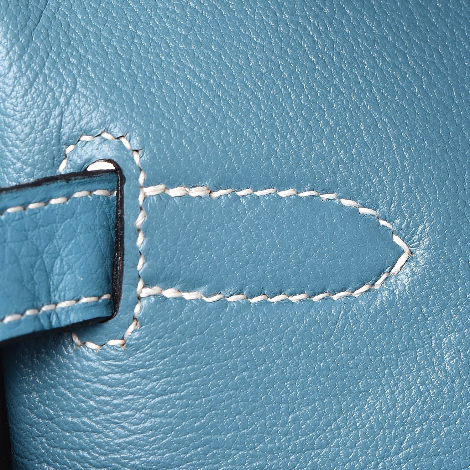 Hermes Taurillon Clemence Birkin 40 Blue Jean 11 of 28