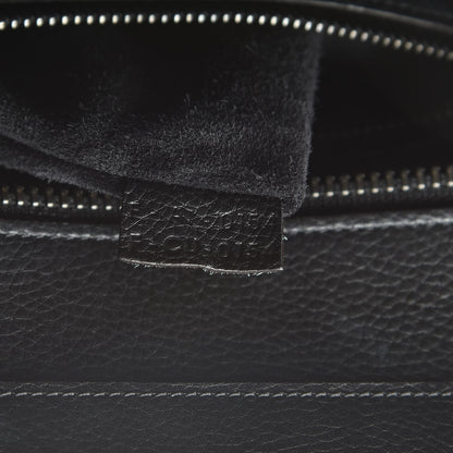 Celine Drummed Calfskin Micro Luggage Black 7 of 12