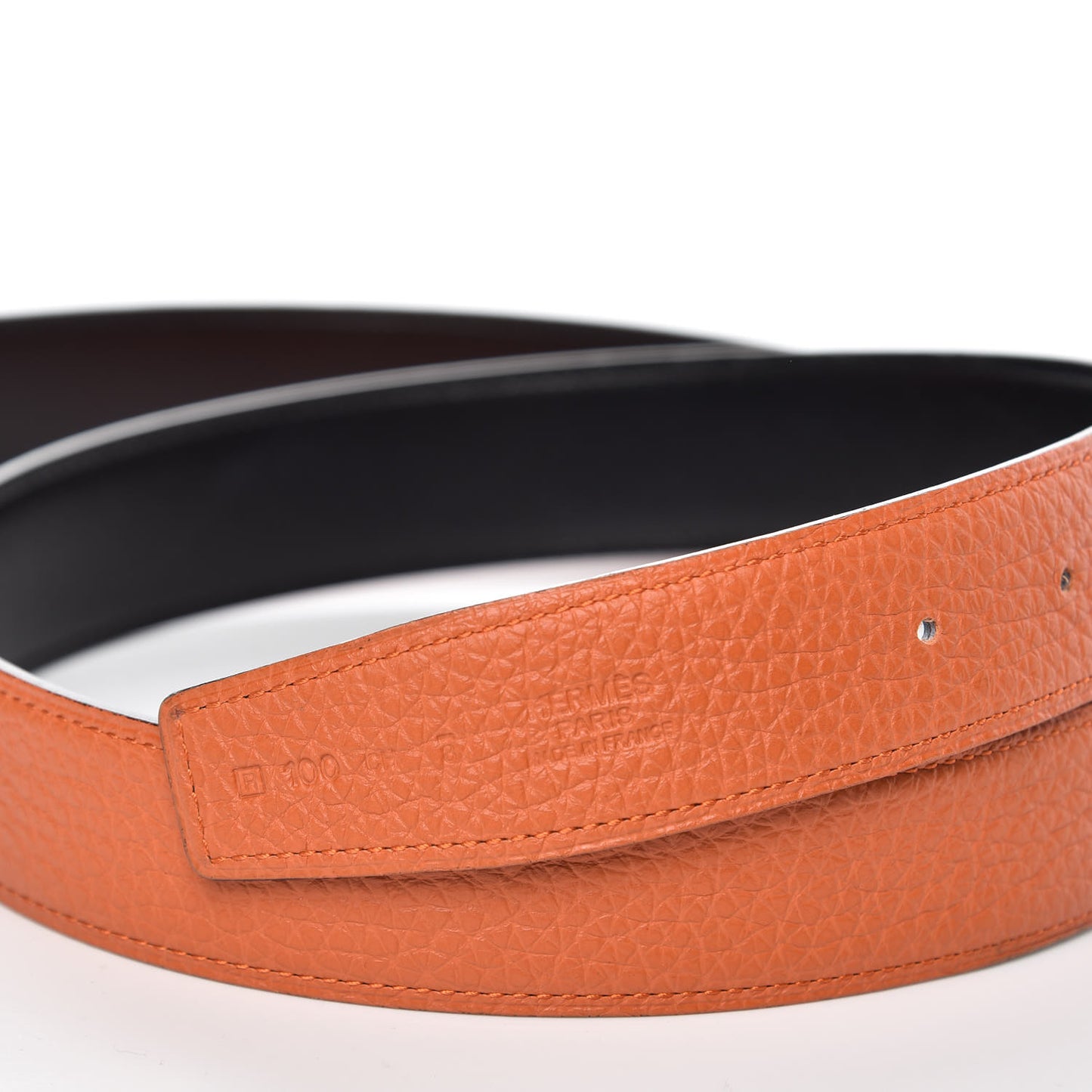 Box Togo 32mm Belt Strap 100 Black Orange
