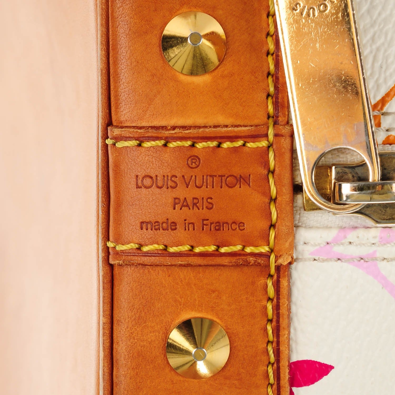 Louis Vuitton Monogram Multicolor Alma White 10 of 10