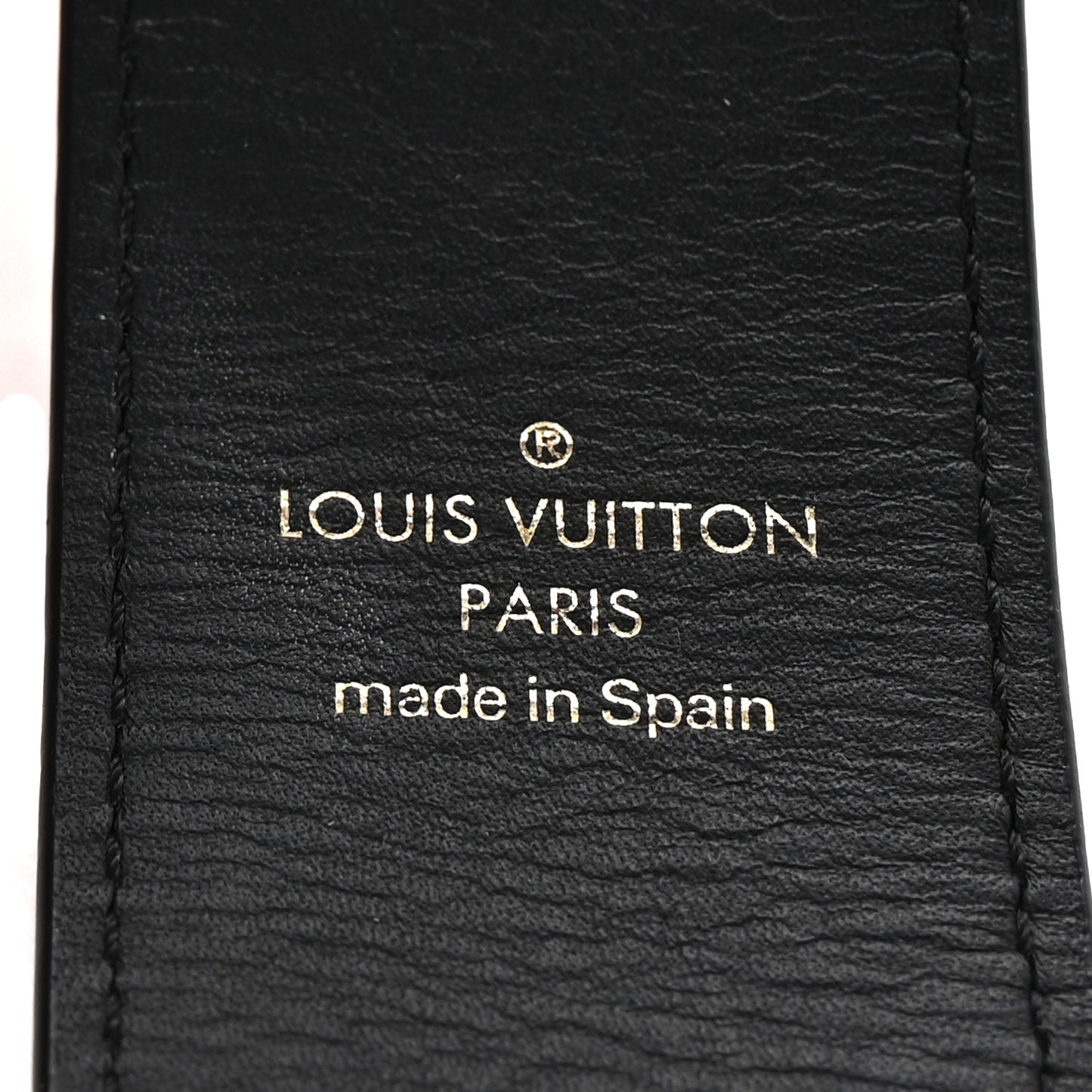 Monogram Bandouliere Shoulder Strap Black