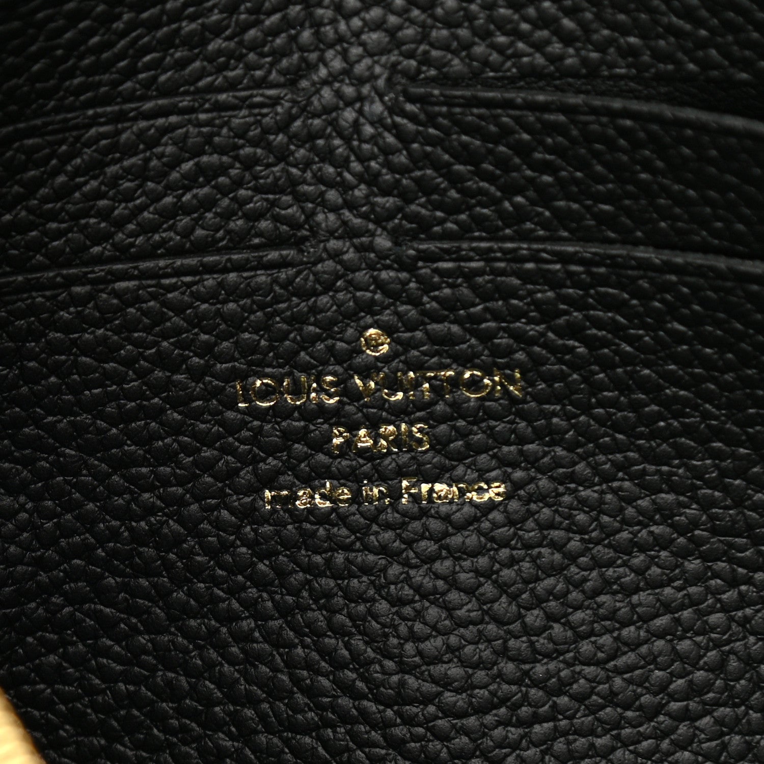 Louis Vuitton Empreinte Vavin Chain Wallet Black 6 of 9