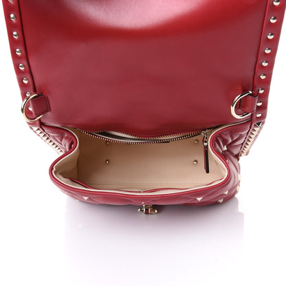 Valentino Garavani Nappa Medium Candystud Top Handle Bag Rosso Valentino 4 of 4
