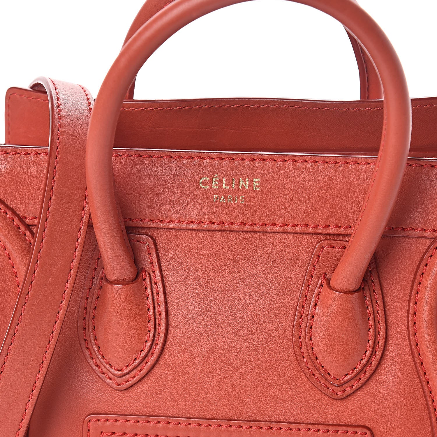 Celine Smooth Calfskin Nano Luggage Lipstick 7 of 9