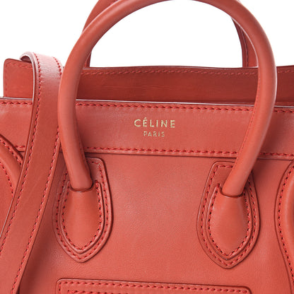 Celine Smooth Calfskin Nano Luggage Lipstick 7 of 9