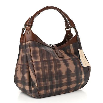 Burberry Nylon Tie Dye Medium Marple Tote Dark Tan 3 of 12