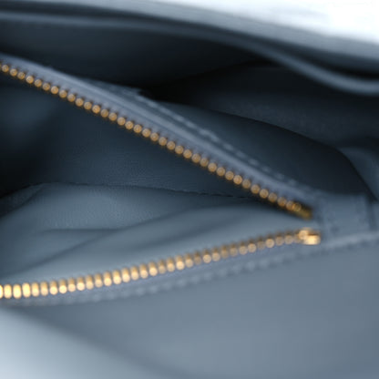 Christian Dior Calfskin Cannage Small Caro Bag Cloud Blue 7 of 15