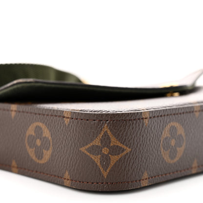 Louis Vuitton Monogram Felicie Strap & Go Kaki 8 of 11