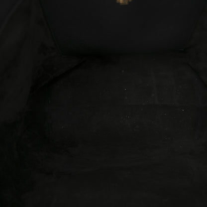 Celine Grained Calfskin Triomphe Medium Cabas Anais Black 5 of 10