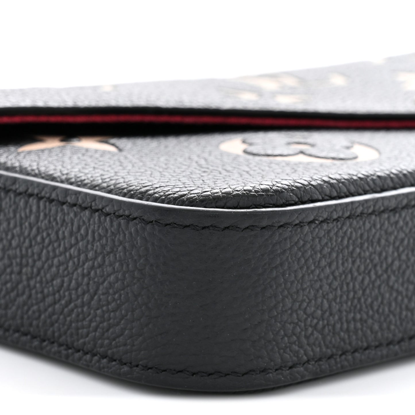 Empreinte Monogram Giant Felicie Pochette Black Beige