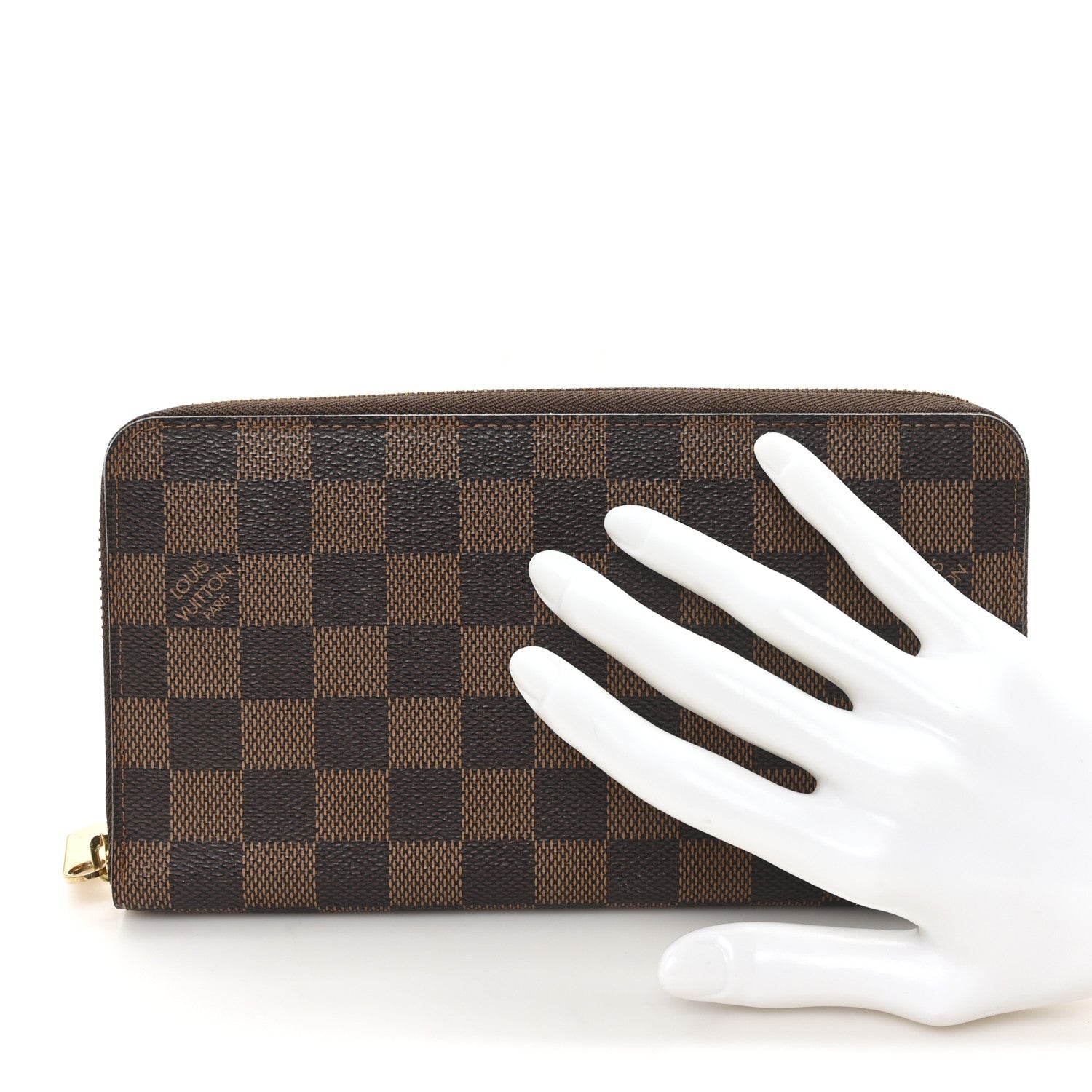 Louis Vuitton Damier Ebene Zippy Organizer Wallet 1847284