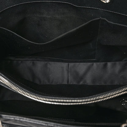 Chanel Caviar Quilted XL Grand Shopping Tote GST Black 6 of 12