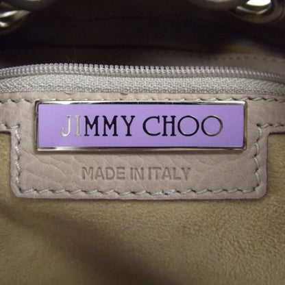 Jimmy Choo Leather Riki Tote Bag Stone 8 of 10