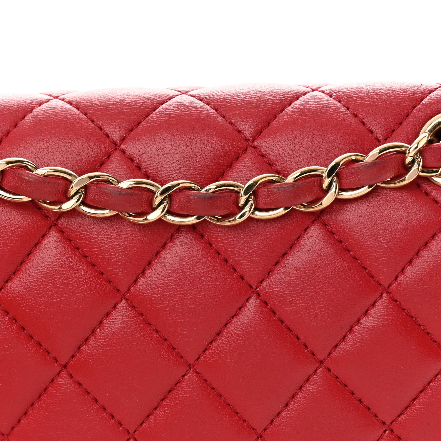 Chanel Lambskin Quilted Small Urban Spirit Backpack Red 16 of 17