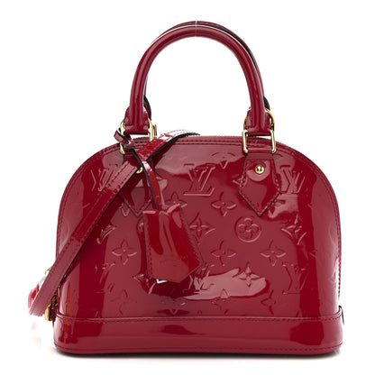 Louis Vuitton Vernis Alma BB Rose Indien 1 of 10