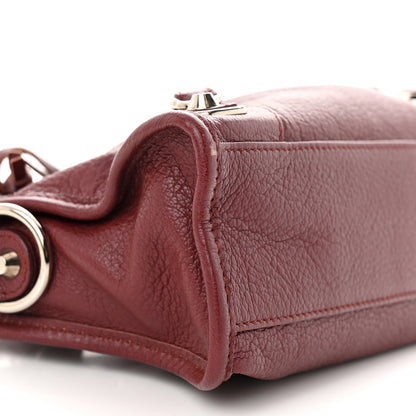 Balenciaga Chevre Silver Metallic Edge Hardware Mini City Cassis 9 of 11