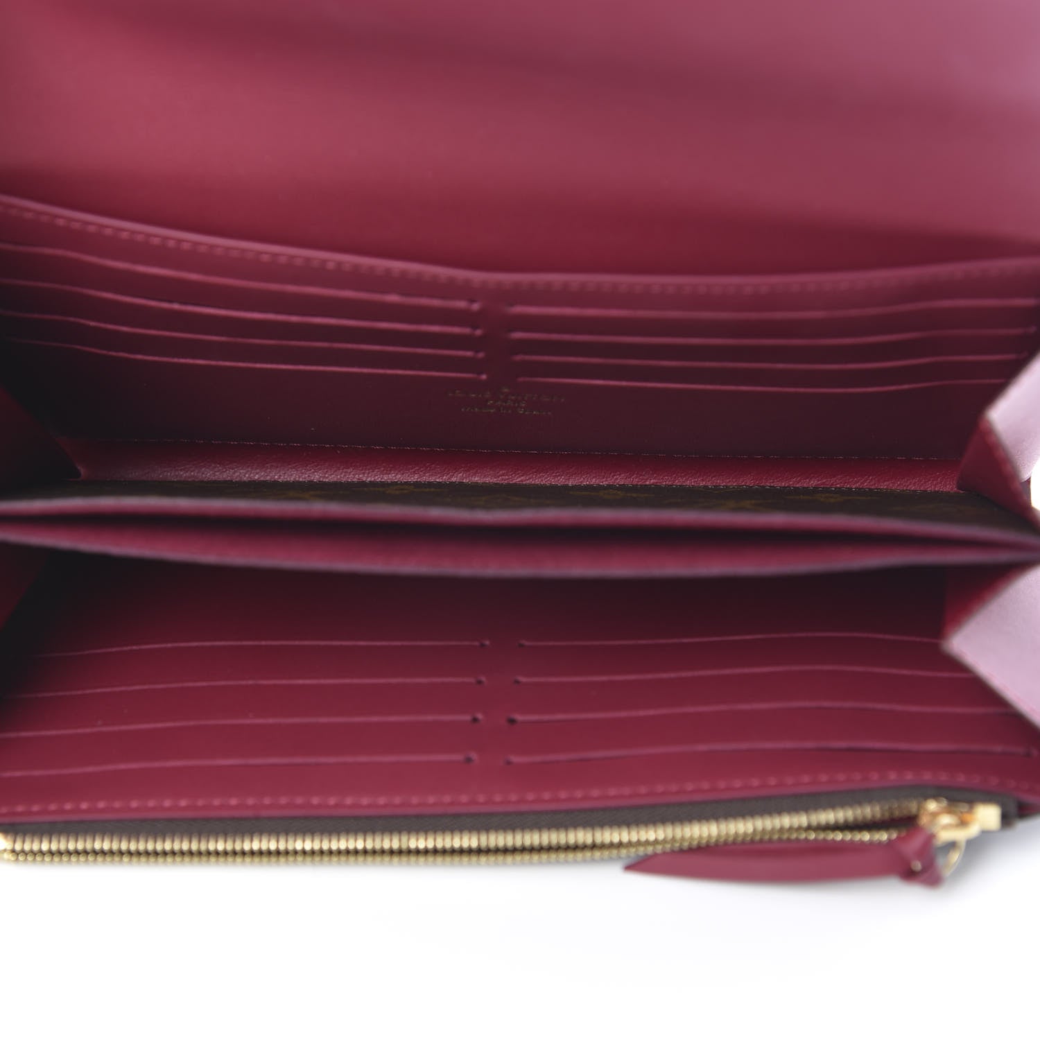Louis Vuitton Monogram Flore Wallet Fuchsia 5 of 7