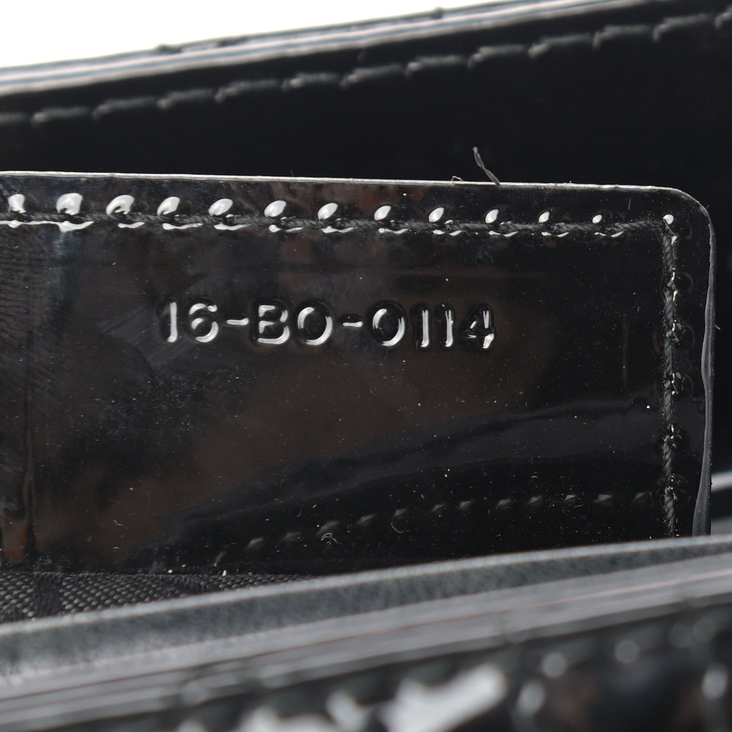 Christian Dior Patent Cannage Medium Lady Dior Black 7 of 11