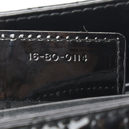 Christian Dior Patent Cannage Medium Lady Dior Black 7 of 11