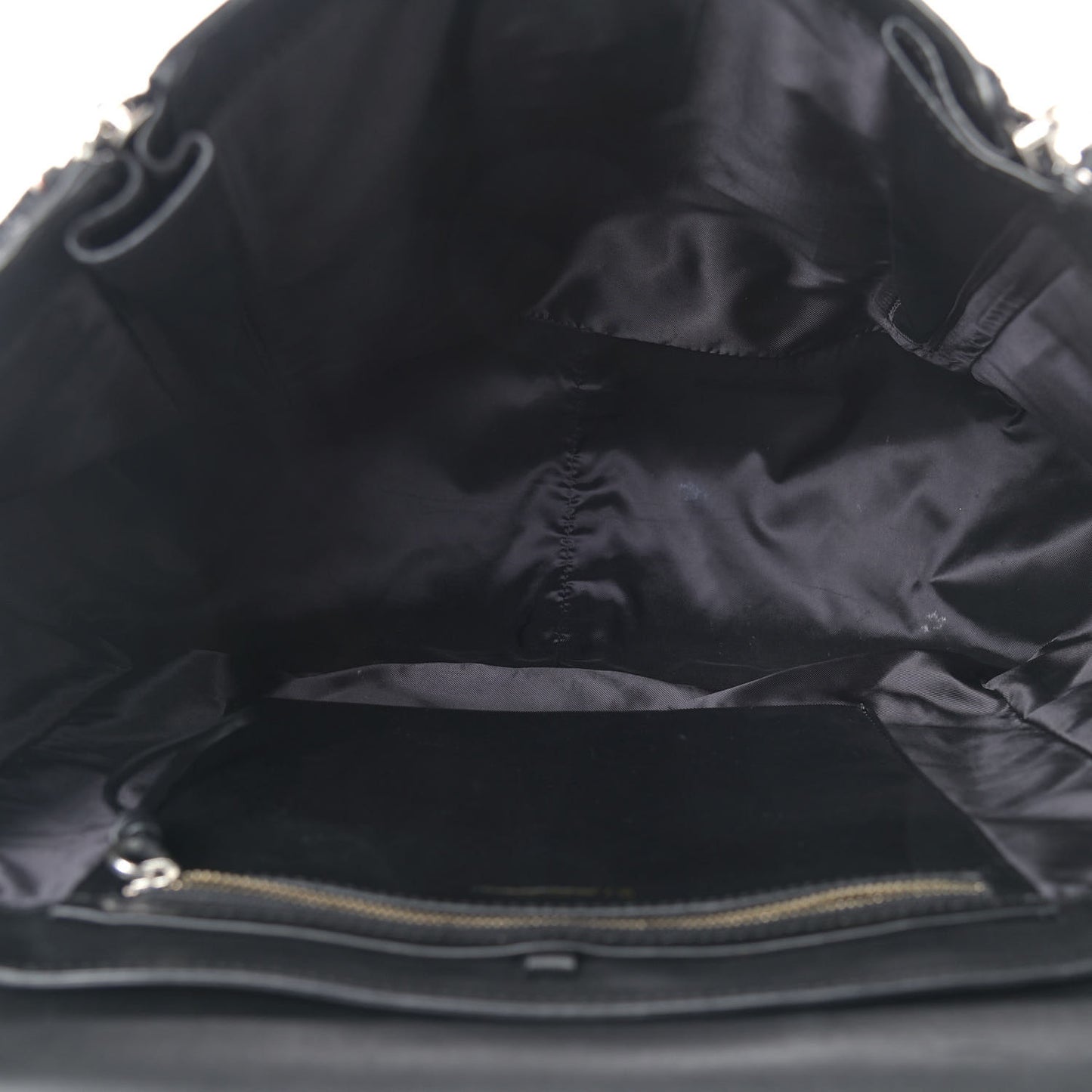 Smooth Calfskin Large Pashli Satchel Black