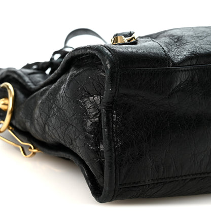 Balenciaga Agneau Classic Gold Hardware S City Black 10 of 12