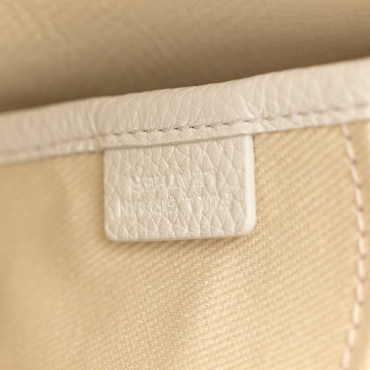 Marc Jacobs Grained Calfskin Mini The Tote Bag Cotton Silver 7 of 11