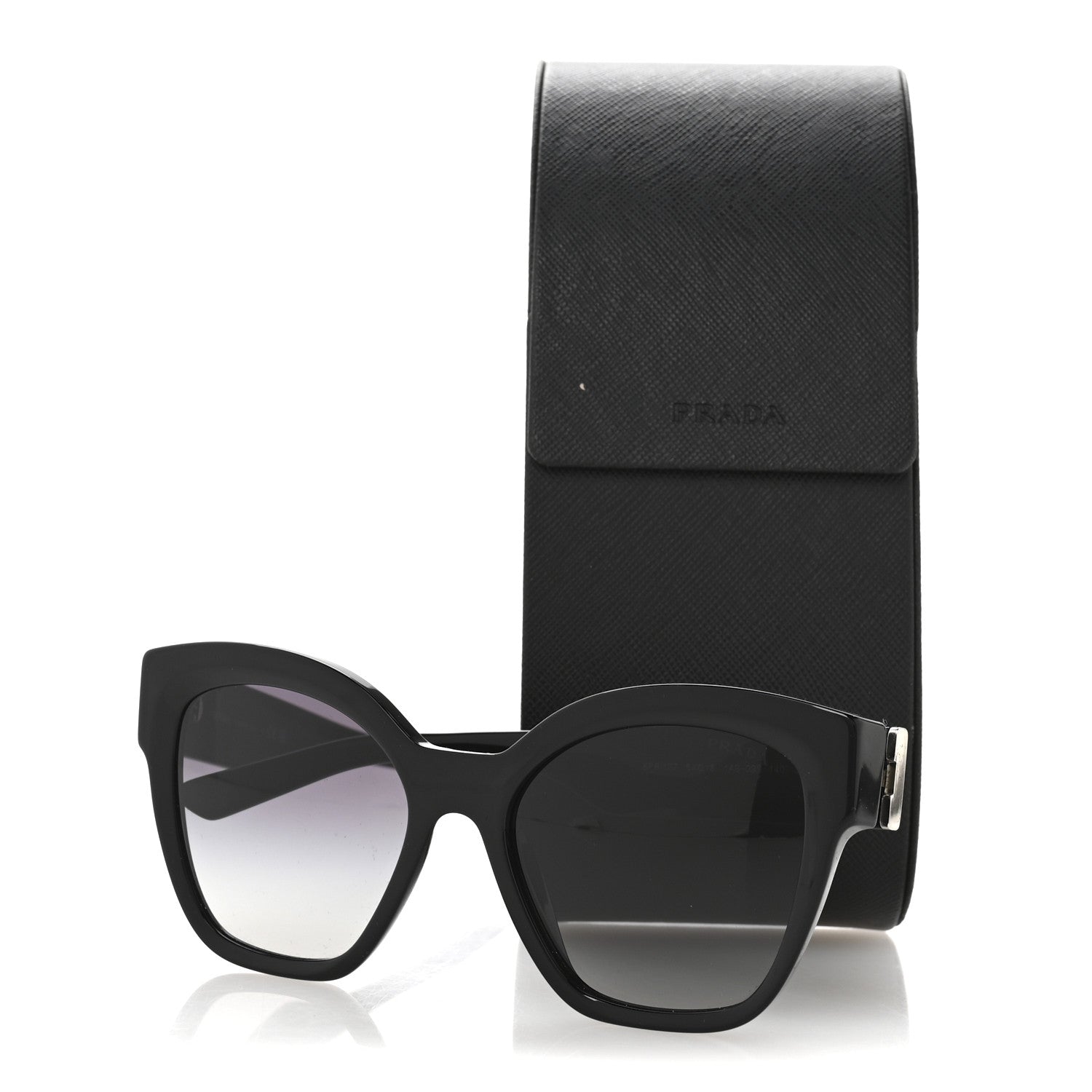 Prada Acetate Sunglasses SPR 17Z Black 8 of 8