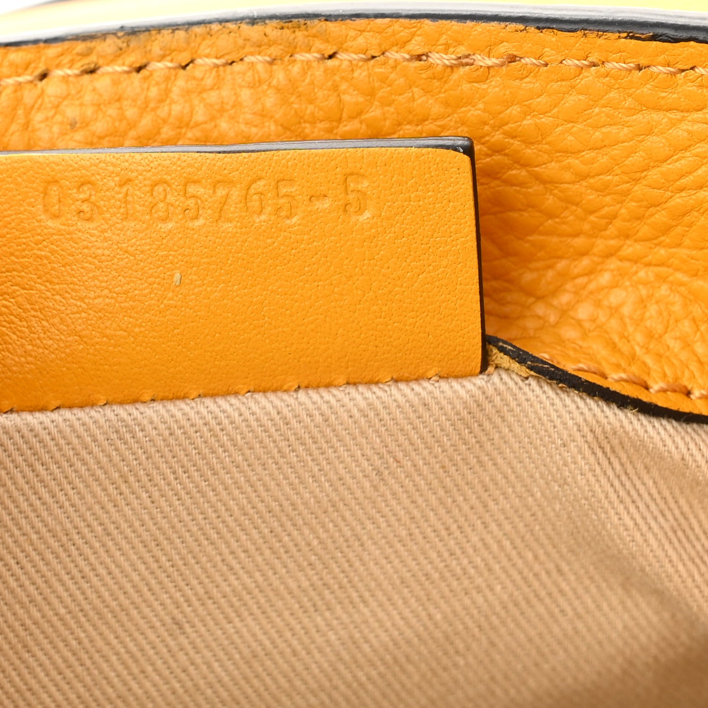 Suede Calfskin Mini Faye Backpack Dusty Yellow