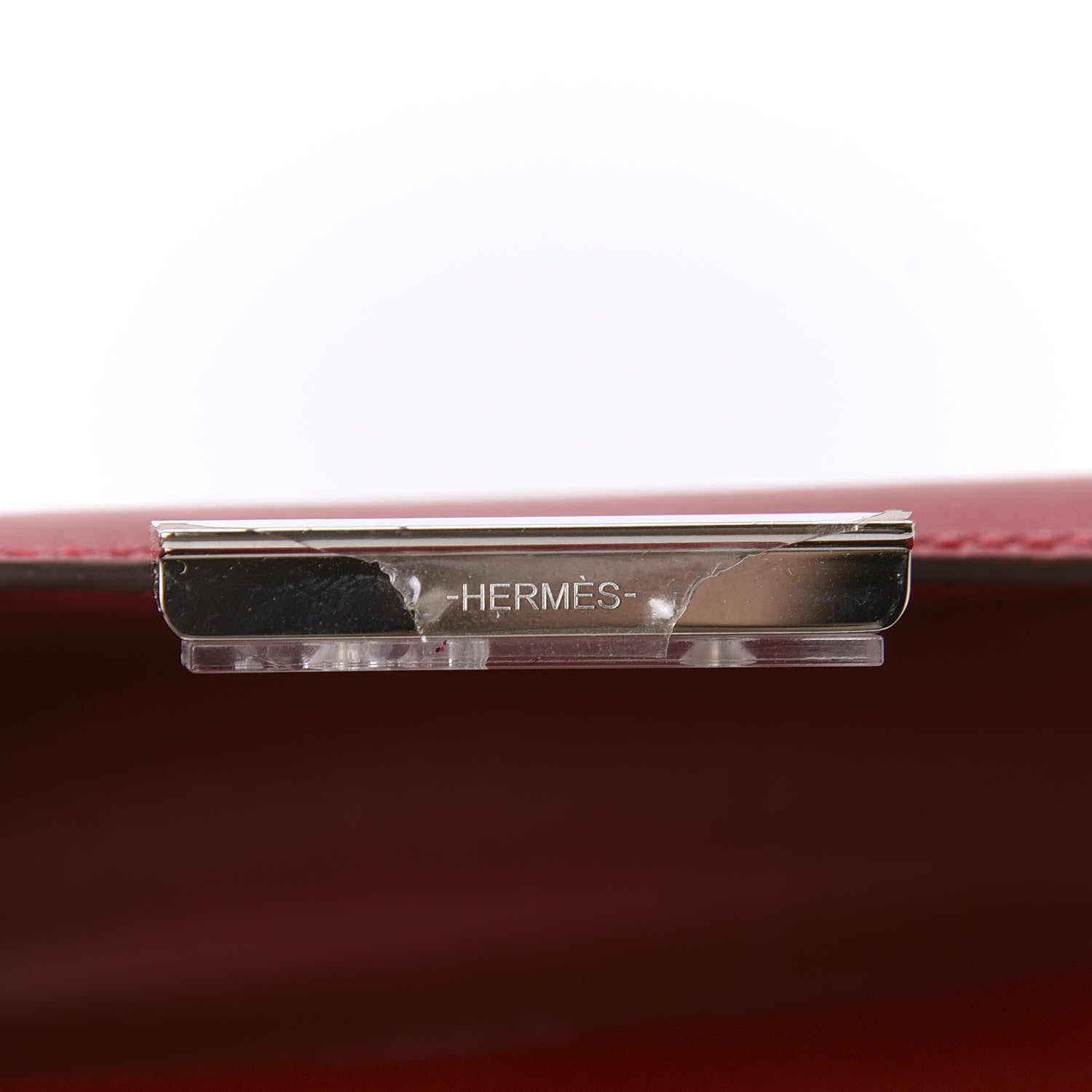 Hermes Tadelakt Constance 18 Rouge Vif 18 of 22