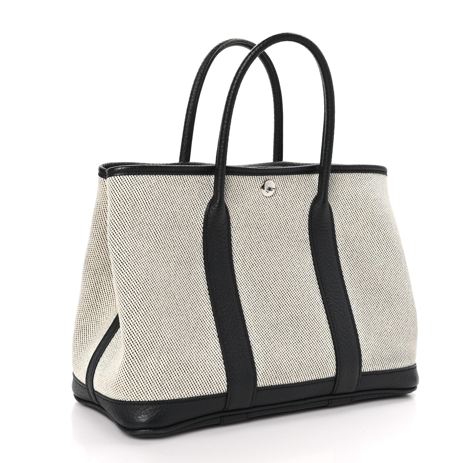 Hermes Toile Negonda Garden Party 30 TPM Black Ecru 3 of 12