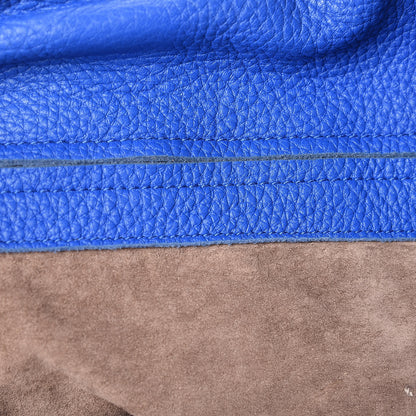 Bottega Veneta Cervo Deerskin Large Hobo Signal Blue 11 of 14