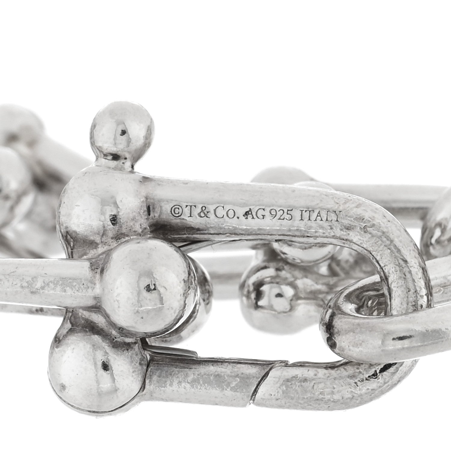 Tiffany Sterling Silver HardWear Wrap Bracelet 3 of 4