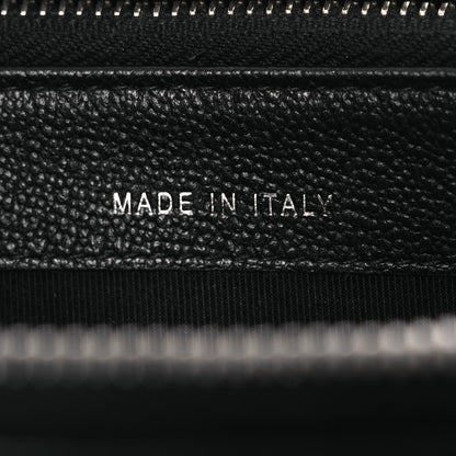 Chanel Goatskin Quilted CC Box Clutch With Chain Black 9 of 16