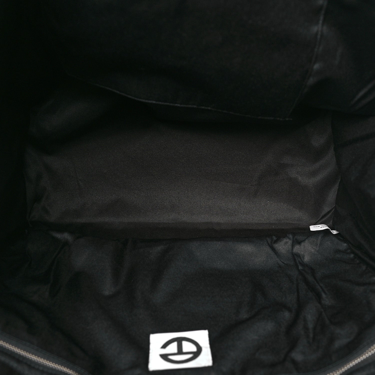 Telfar Vegan Leather Large Shopping Bag Black 5 of 8