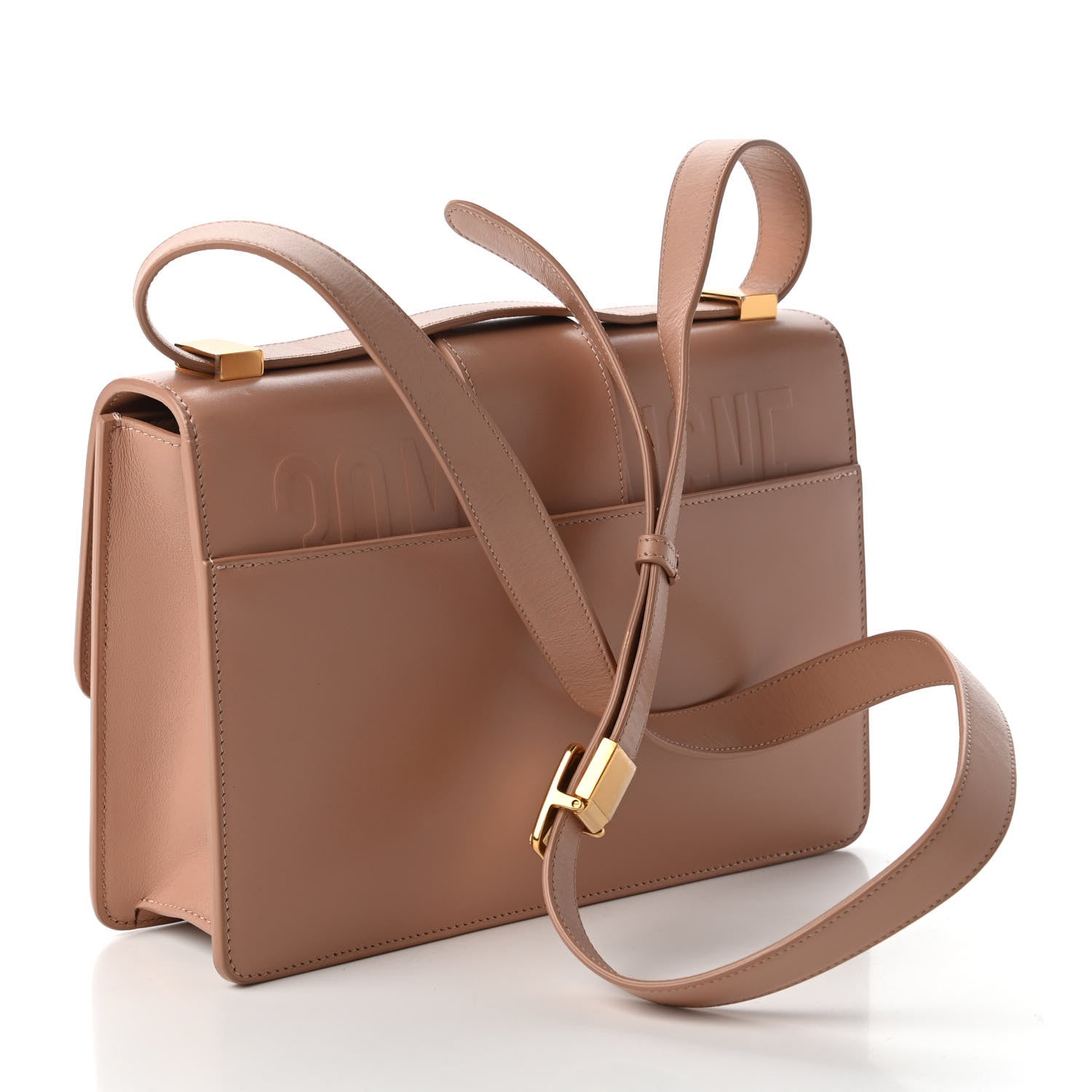 Christian Dior Calfskin 30 Montaigne Flap Bag Rose Des Vents 3 of 11